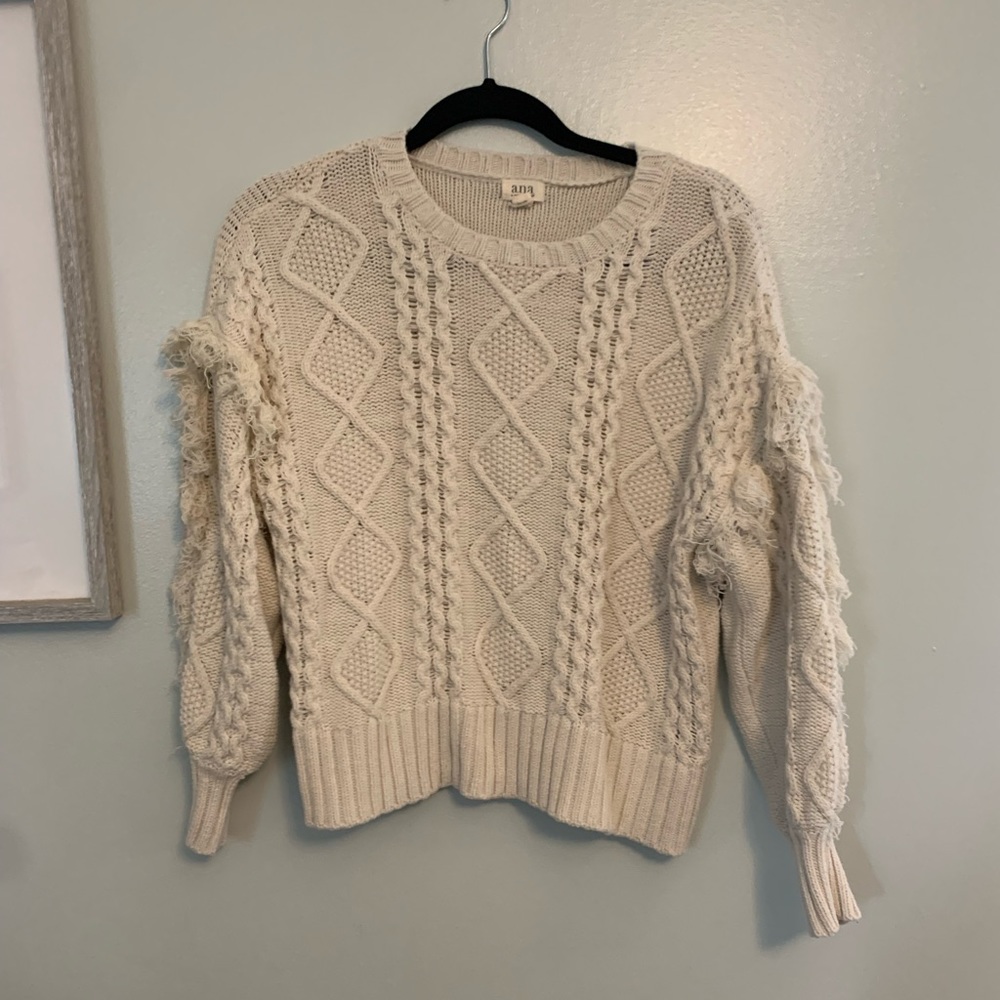 ANA CHUCKY KNIT SWEATER SZ MED